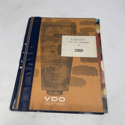 Vintage vdo citymatic - vdo,