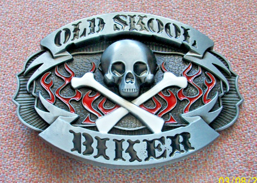 Za1 metal belt buckle - belt, old