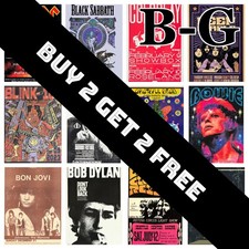 Music Rock Band Posters Prints