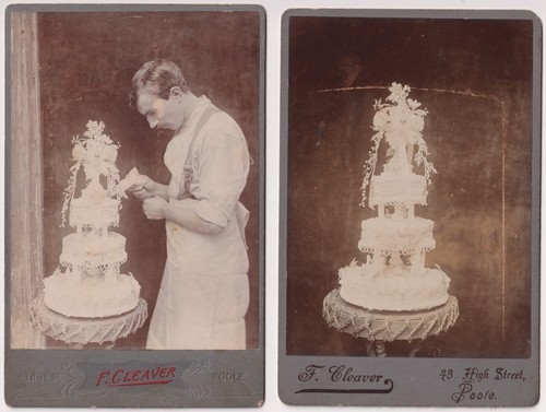 Cabinet card photos baker - card,