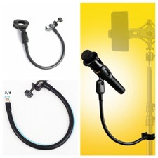 Heavy Duty Flexible Gooseneck Desktop Mic Stands Holder Microphone Stand