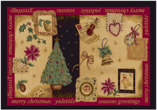 4x6 milliken yuletide - milliken,