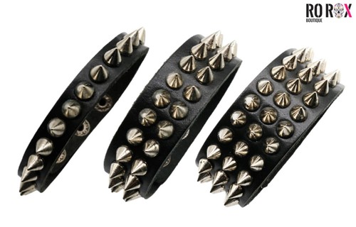 Gothic spike studded cuff - studded,