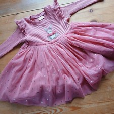 Baby PARTY Dress TUTU Ribbed