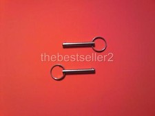 2 Hitch Pins for Press-up/Pull Bars,Dip Bars, AbCruch of Total Gym 1000,1500,Pro