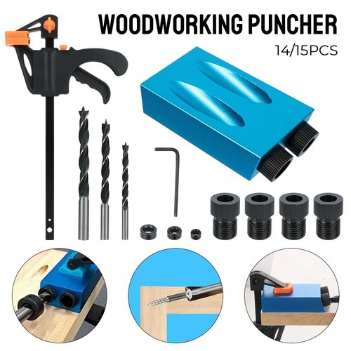 Pocket hole screw - pocket, jig