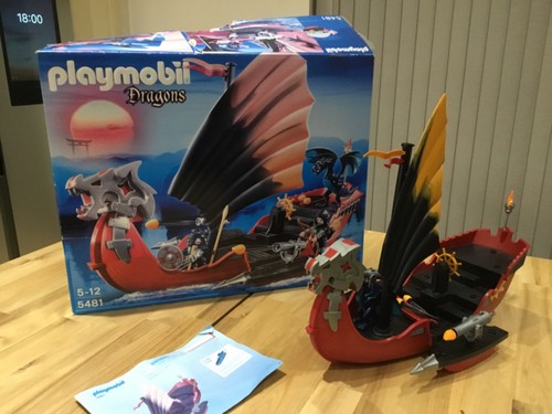 Playmobil 5481 dragon ship - dragon,