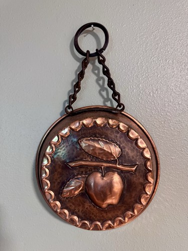 Vtg italian copper - copper, wall