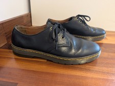 Dr. Martens Coronado Wyoming Leather Black Shoes size UK 7 eu 41