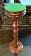 Vintage Wooden Torchere Plant