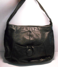 LAURA ASHLEY Black Pebbled