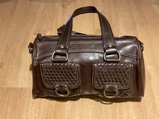 NINE WEST LARGE GLADSTONE STYLE HANDBAG WITH PURSE,  NEW AND UNUSED