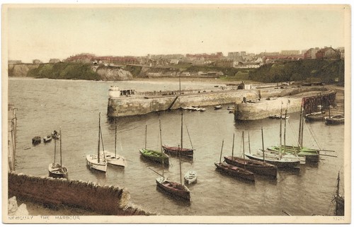Newquay from the harbour - the,