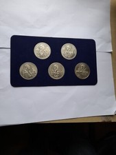 A Set Of 5 Medallions