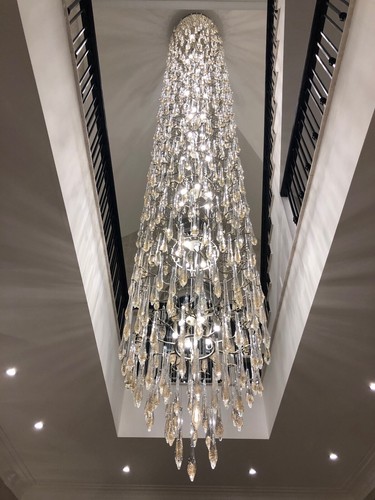 Tree chandelier long bespoke - tree,