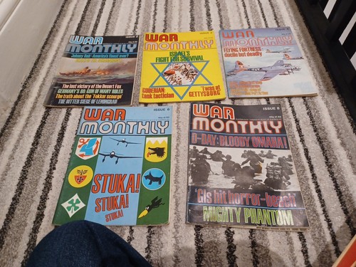 War monthly magazine issues - war,