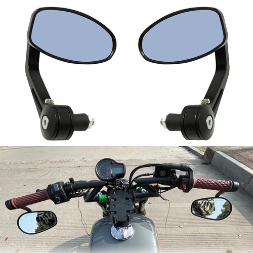 Motorcycle bar end oval - end,