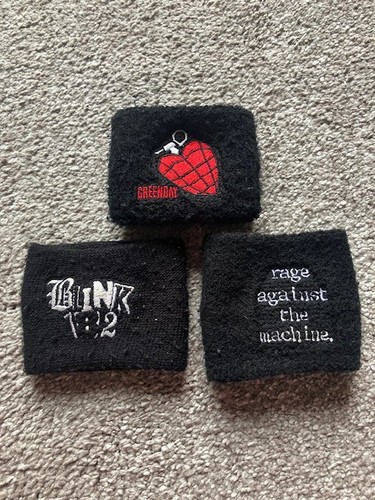 Pack rock band sweatbands - pack,