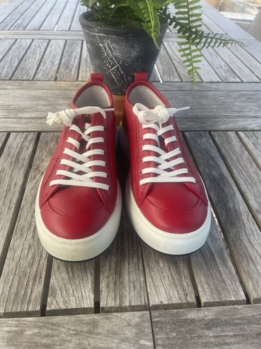 Red ecco leisure shoes size - ecco, 38