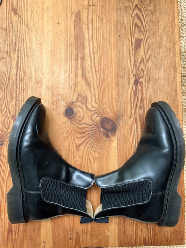 Toast black boots - black,