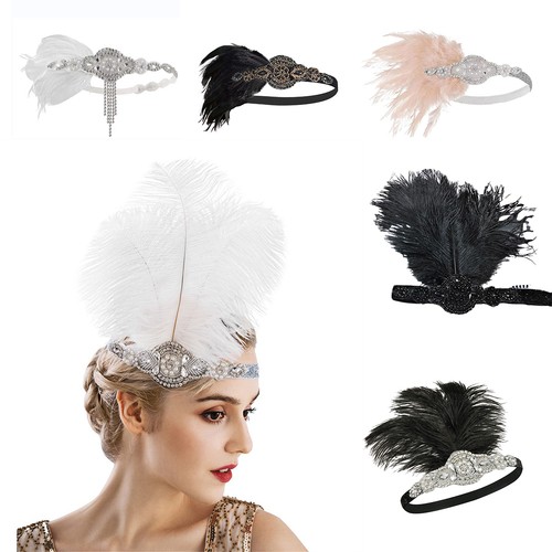 1920s headpiece flapper - headpiece,