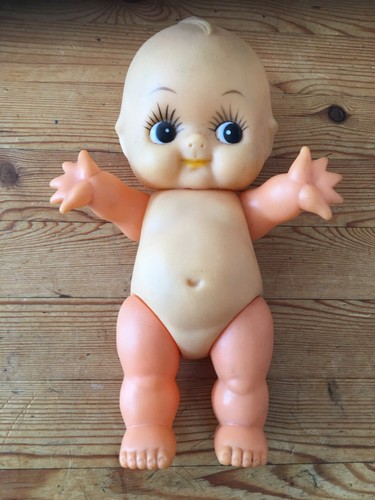 Vintage plastic kewpie - vintage,