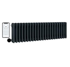 Wifi Electric Traditional Anthracite 2/3 Column Radiators Smart Heating