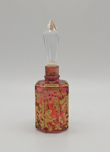 Vintage perfume bottle - bottle, glass