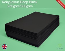 Keaykolour Deep Black Card A3