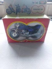 Vintage Polistil Kawasaki 750 1:24 Scale Diecast Motorcycle