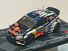 1/43 VOLKSWAGEN POLO R WRC RALLYE 2016 MONTE CARLO RALLY SEBASTIEN OGIER