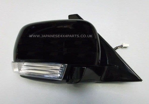 Door mirror black electric - mirror,