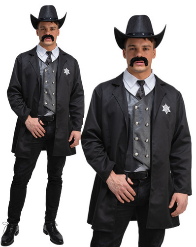 Western sheriff mens wester - sheriff,