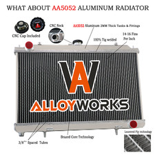 3 Rows Aluminum Upgraded