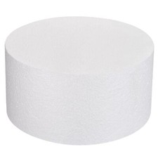 Round Foam Cake Dummy 4 Inch x