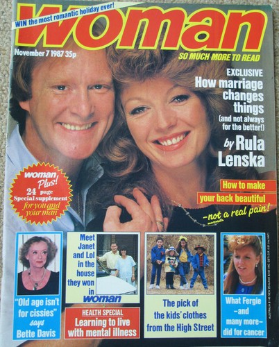 Woman magazine nov 1987 - nov,
