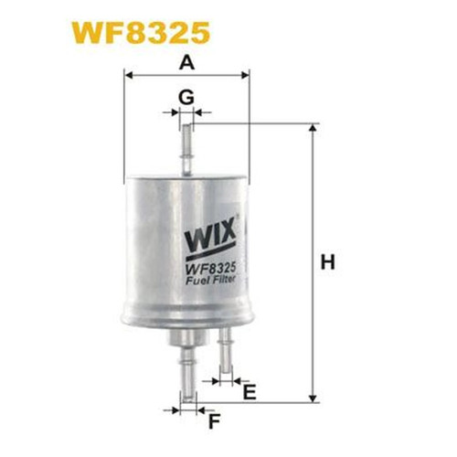 Wix fuel filter element - wix, fits