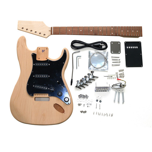 Diy st4 guitar kit - guitar, alder