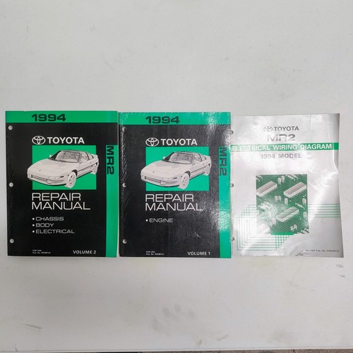 1994 toyota mr2 repair manual - toyota,