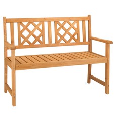 46" Outdoor Garden Bench Patio