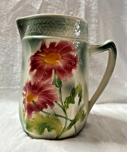 Vintage majolica style - majolica, floral