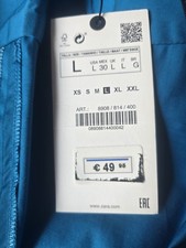 Zara Blue Dress Shirt Blue