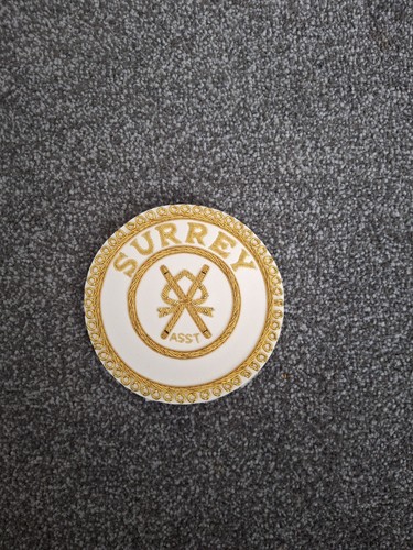 Surrey masonic badge - surrey,