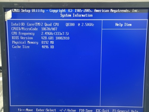 Msi g41m s03 ddr3 8gb - 8gb, ram