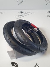 2x Bugaboo Donkey Tyre Set for Rear Back Air Wheels FREE  POST New Replacement 