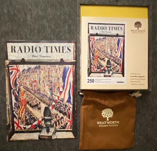 Wentworth wooden jigsaw radio - wooden,