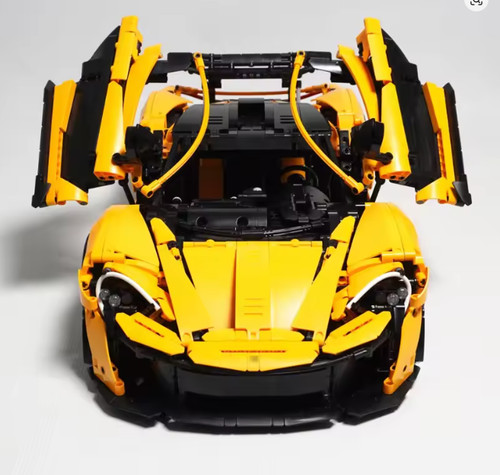 Brick block build mclaren - block,