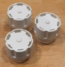 FAR Underfloor Heating: Return manifold, screw down valve cap.