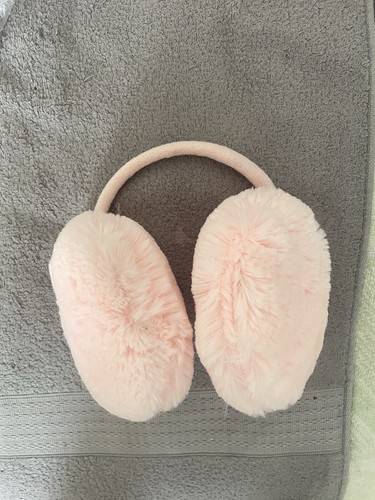 Pink ear muffs for girls - ear,