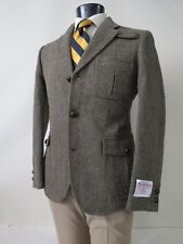 NWT Rare "SAMPLE" Eddie Bower Harris tweed Norfolk Jacket sport coat M-40